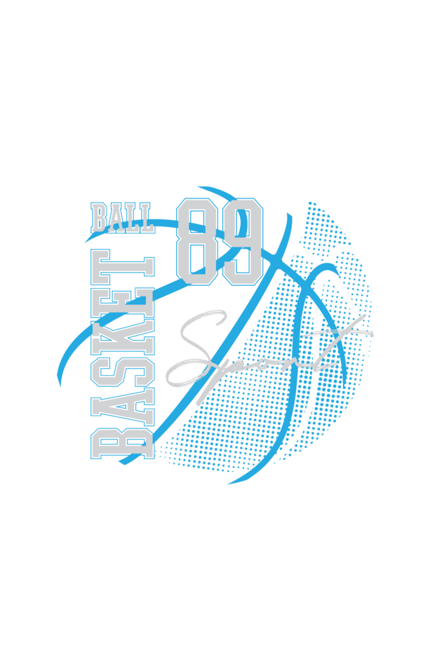 Classic Round-Neck T-Shirt Basket Ball