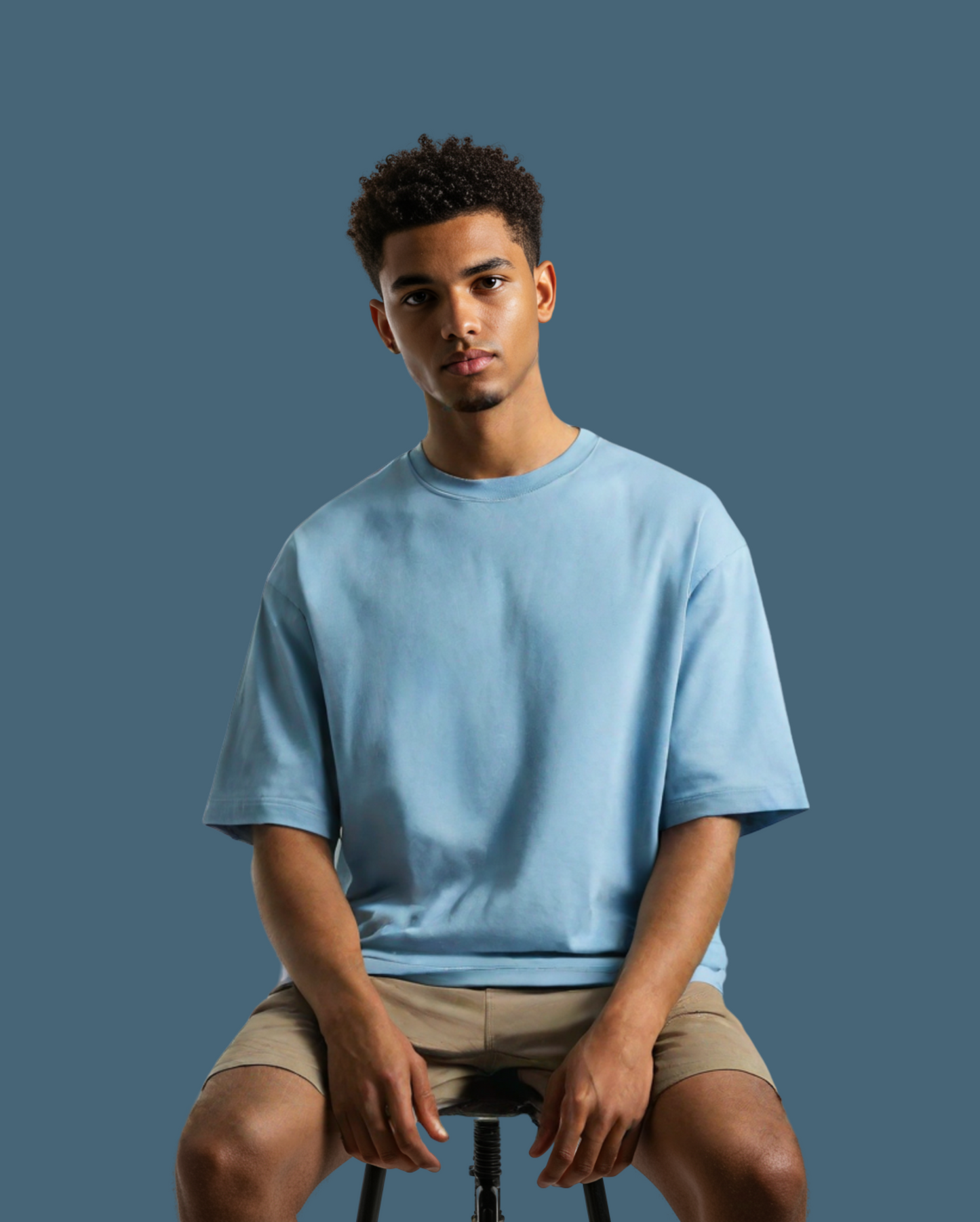 Terry Oversized T-Shirt - 280 GSM Simply Solids