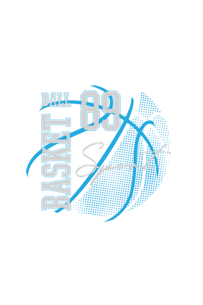 Classic Round-Neck T-Shirt Basket Ball