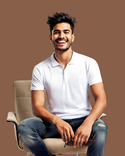 Polo T-Shirt White