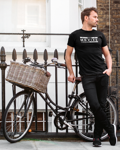 Rund Neck T-Shirt Keep Moving Forward