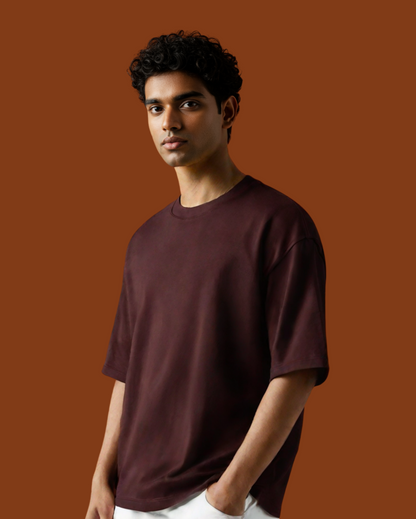 Terry Oversized T-Shirt - 280 GSM Simply Solids