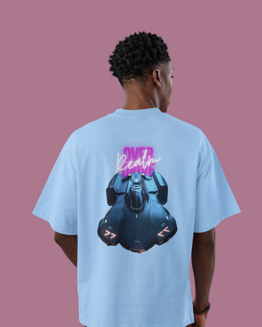 Terry Oversized Tee Over Drive Realm