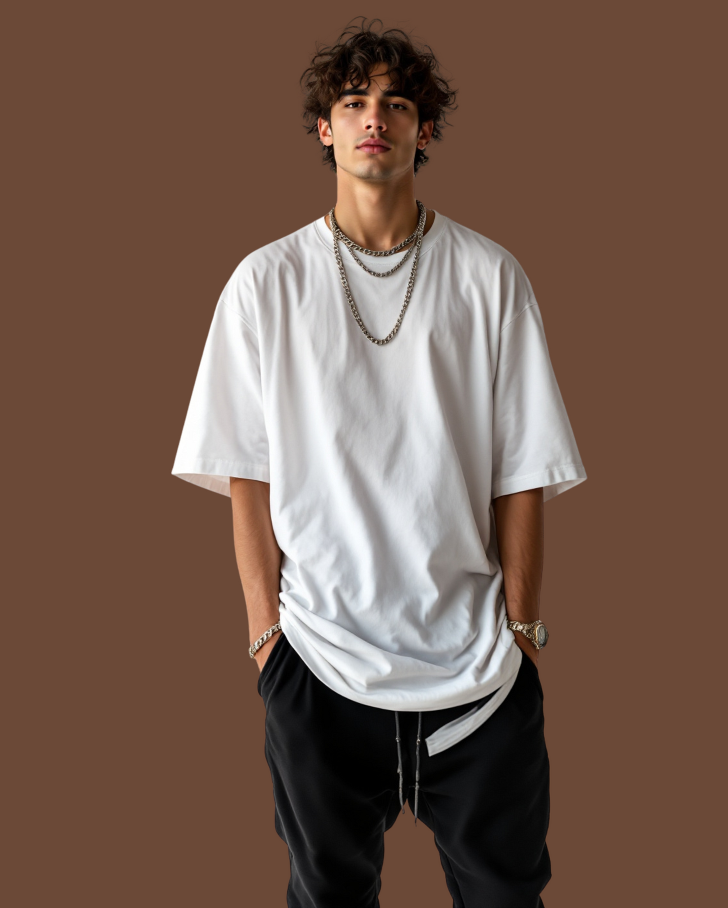 Terry Oversized T-Shirt - 280 GSM Simply Solids