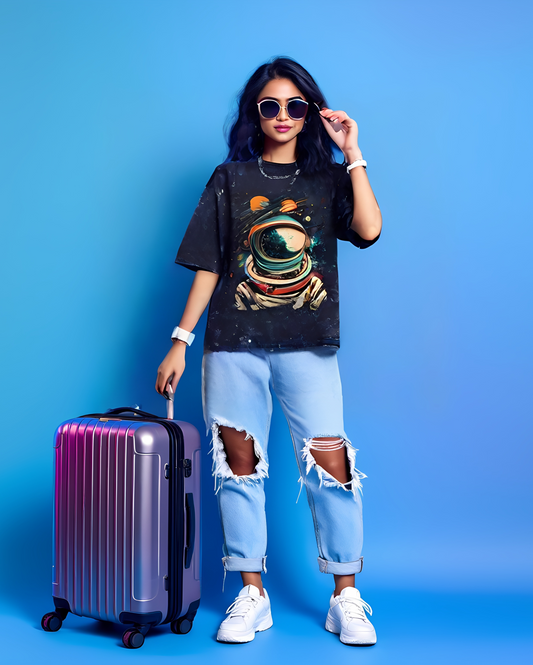 Acid washed  Oversized T-Shirt